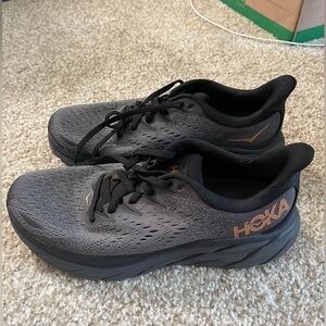 Hoka Clifton 8 Dark Gray Women’s Size 9